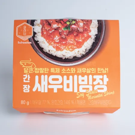 설래담 간장새우비빔장 80g