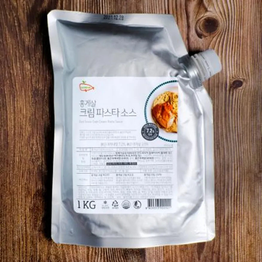 고래미 홍게살 크림 파스타 소스 1kg 이미지
