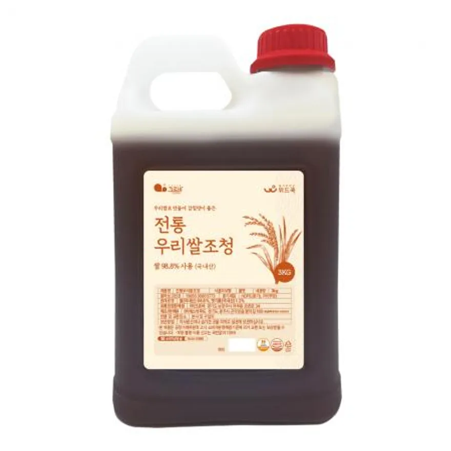 위드쿡 우리쌀 조청 3kg 이미지