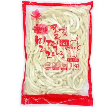 위드쿡 쫄깃 밀떡 그대로 누들 떡볶이 5kg(1kgx5개)