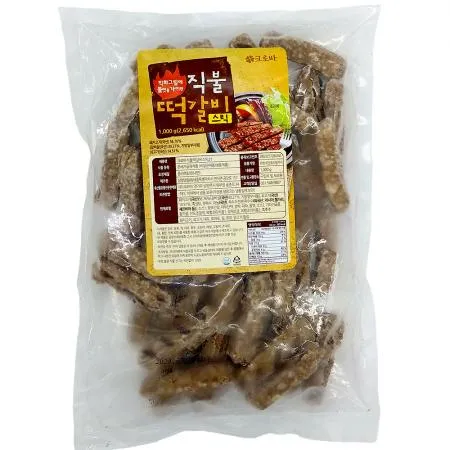 크로바 직불 떡갈비 스틱 1Kg 