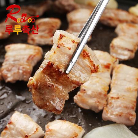 생삼겹살 구이용 500g (국내산 냉장 돼지고기) 이미지