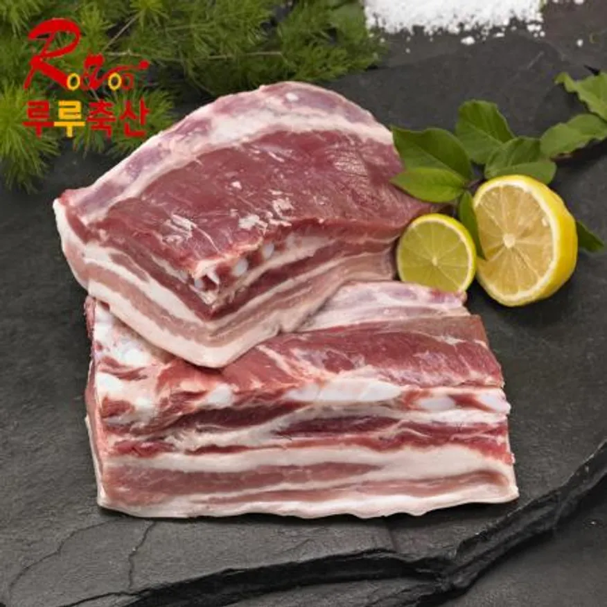 삼겹살 판삼겹(원육) 2kg (오스트리아산) 이미지