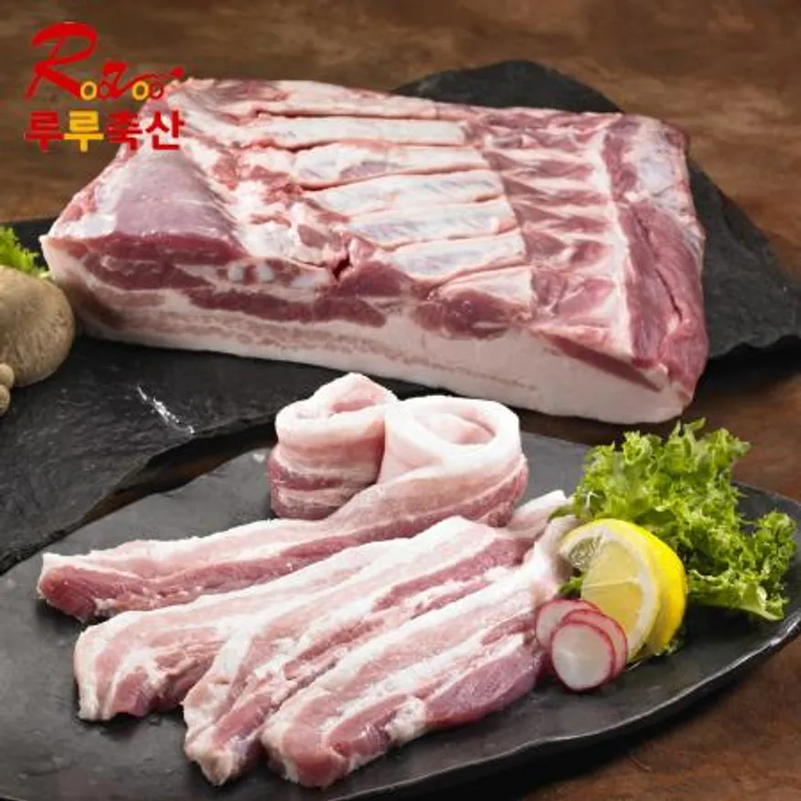 삼겹살 판삼겹(원육) 2kg (오스트리아산) 이미지