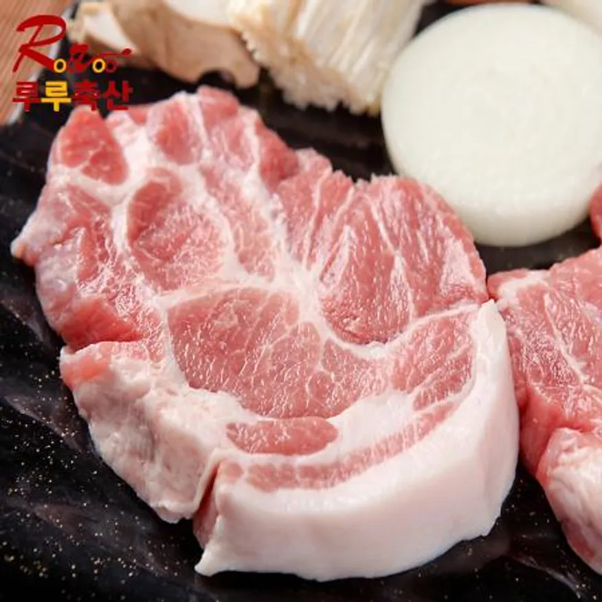 돈목살 숯불구이용 500g (칠레산) 이미지