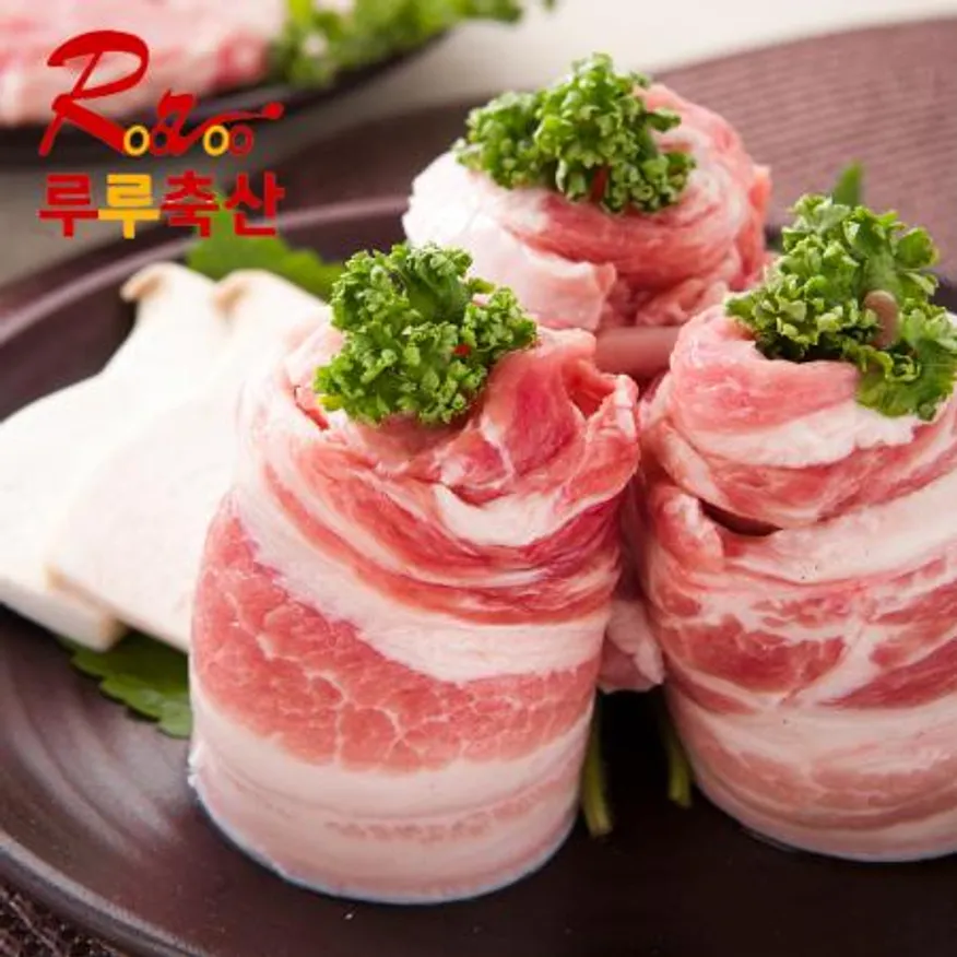 생삼겹살 구이용 300g (국내산 냉장 돼지고기) 이미지