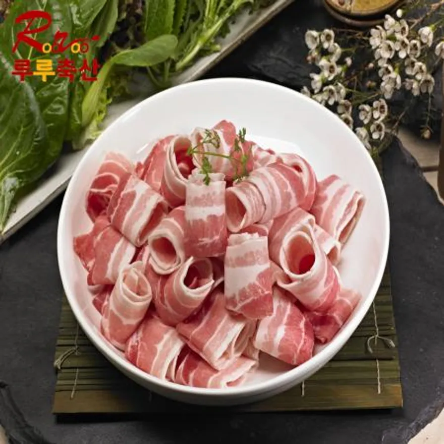 대패 삼겹살 (슬라이스 진공) 500g (오스트리아산) 이미지