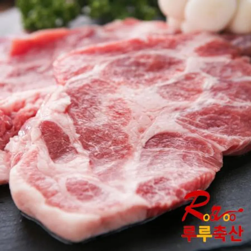 생목살 구이용 500g (국내산 냉장 돼지고기) 이미지