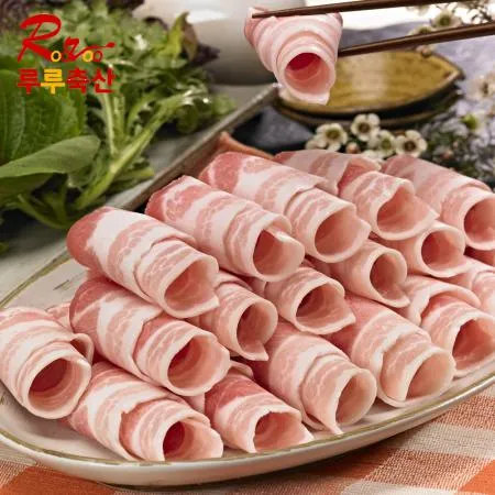 대패 삼겹살(슬라이스 진공) 1+1 총 1kg (오스트리아산)