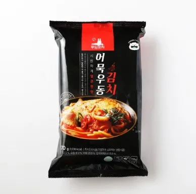 김치어묵우동 770g_패키지,제조사,스펙변경 우동 밀키트 간편식 캠핑 술안주