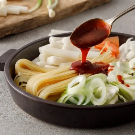 떡볶이소스 순한맛 2kg 대용량 호프 간편식 밀키트 이미지