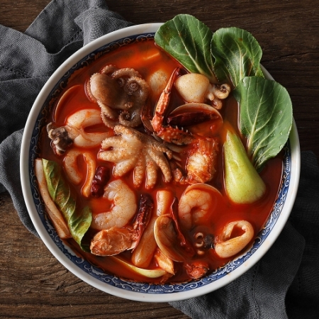 황제 해물 짬뽕탕 480g *면세 밀키트 간편식 캠핑 술안주