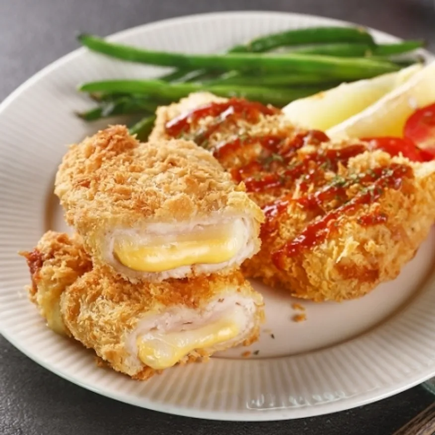 수제 더블치즈 돈까스 700g 돈까스 밀키트 간편식 야식 술안주 이미지