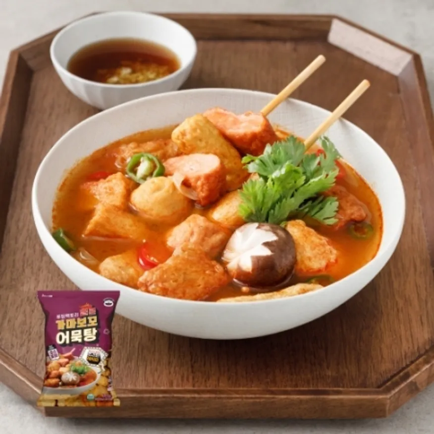 얼큰 가마보꼬 어묵탕 340g 밀키트 간편식 캠핑 술안주 이미지