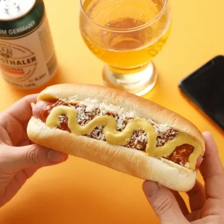 칠리치즈핫도그 125g_간식,PC방,키즈카페