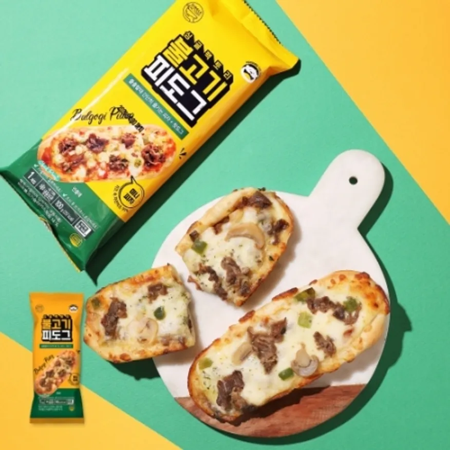 불고기 피도그 100g pc방 키즈카페 캠핑 미니피자 이미지