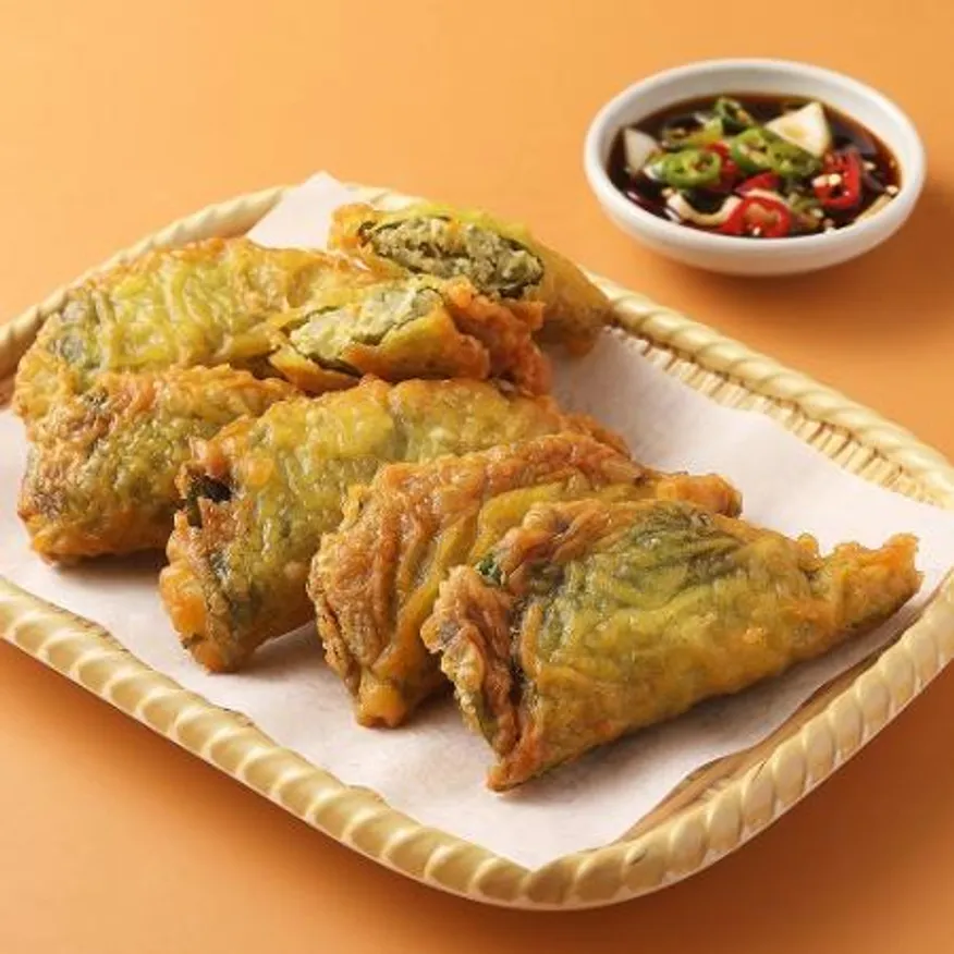 빠삭 깻잎튀김 1kg_분식,술안주,전 이미지