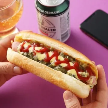 렐리쉬 피클 핫도그 148g 핫도그 간식 캠핑 pc방 야식