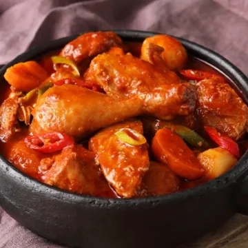 수비드 닭볶음탕 반마리 600g 밀키트 호프 술안주 간편식