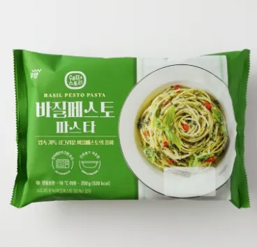 바질페스토 파스타 250g 밀키트 술안주 스파게티 전자레인지 이미지
