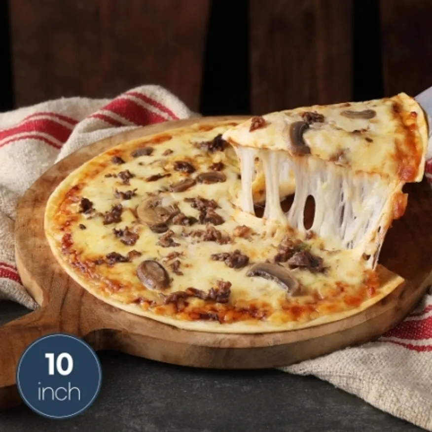 불고기 씬크러스트 피자 380g (10인치) 피자 간식 밀키트 간편식 술안주 이미지