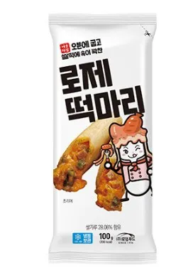 서울마님 로제 떡마리 100g 밀키트 간식 pc방 야식