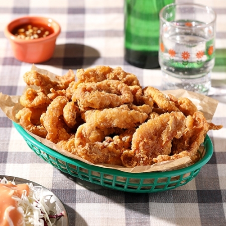 닭껍질튀김 1kg 간편식 야식 술안주 간식