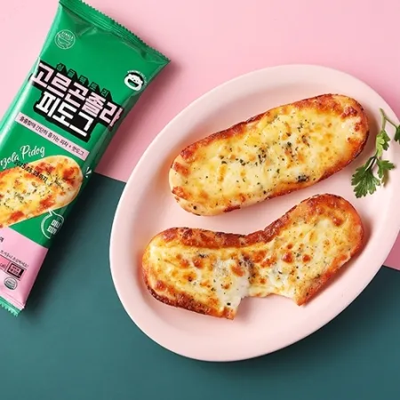 고르곤졸라 피도그 100g 간식 pc방 키즈카페 캠핑 미니피자 이미지