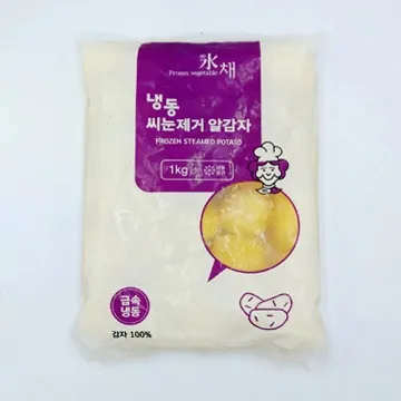 씨눈제거 알감자 1kg 냉동야채 휴게소 통감자