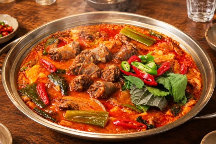푸딩픽 얼큰순대전골 390g_안주, 포차 이미지