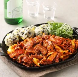 푸딩픽 오돌뼈볶음(떡사리) 310g_리뉴얼 밀키트 안주 오돌뼈 포차 볶음 술안주