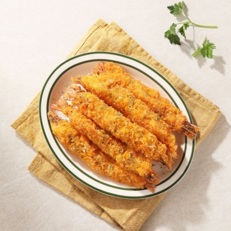 20cm 대왕새우튀김(머리有) 360g(60g*6미)_헤드온 술안주 주점 호프 새우튀김