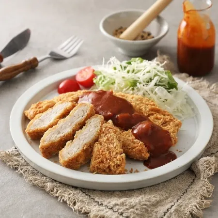 수제 통등심 돈까스 520g 돈까스 밀키트 간편식 야식 술안주 호프