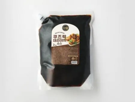 쿠즈락 데리야끼소스 2kg 대용량 호프 주점 닭꼬치소스 타코야끼소스