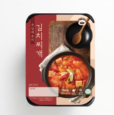 얼큰 김치찌개 750g _*제조사변경 밀키트 간편식 캠핑 술안주