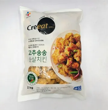 고추송송순살치킨 2kg 치킨 간편식 야식 술안주