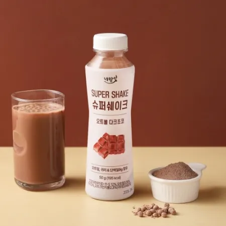 슈퍼쉐이크 오트볼다크초코 50g 다이어트 쉐이크 간편식 단백질 간식