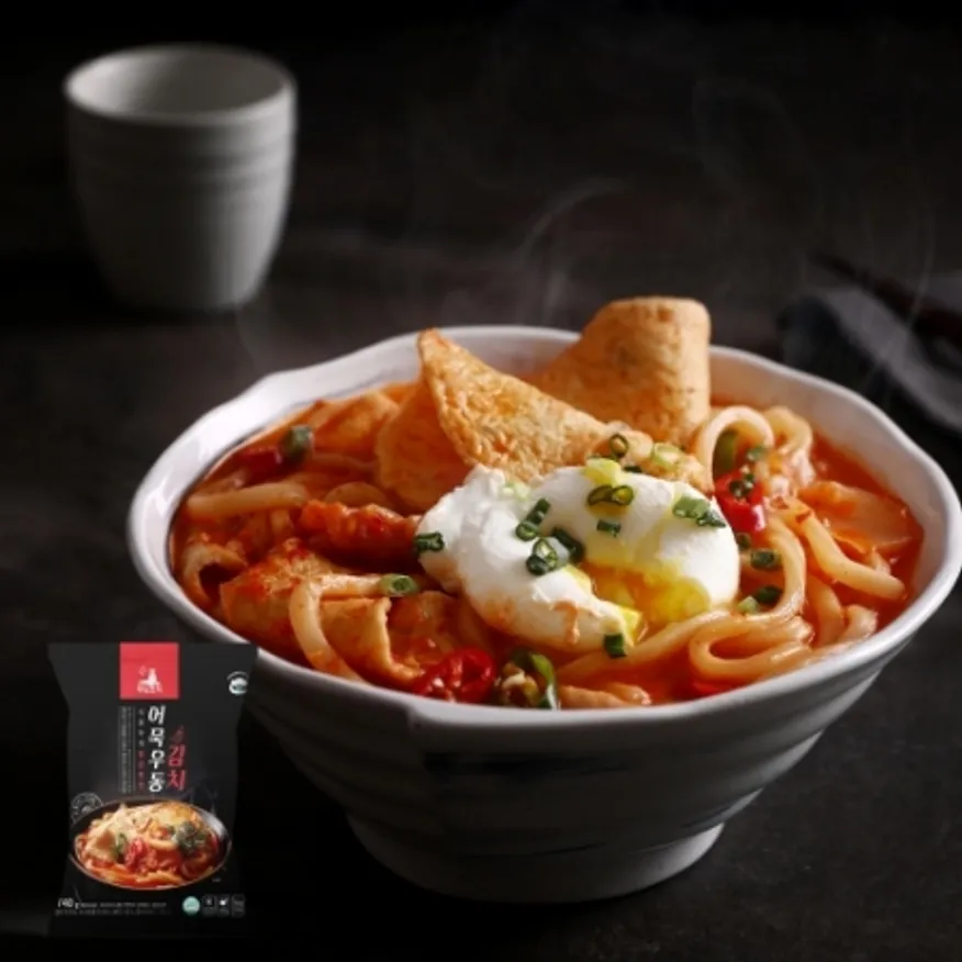 김치어묵우동 770g_패키지,제조사,스펙변경 우동 밀키트 간편식 캠핑 술안주 이미지