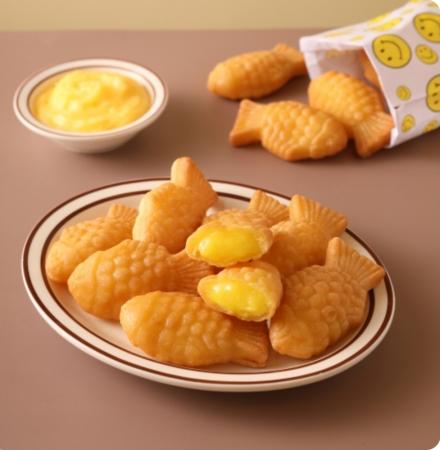 [우리밀] 슈크림 붕어빵 1kg 베이커리 디저트 간식 카페