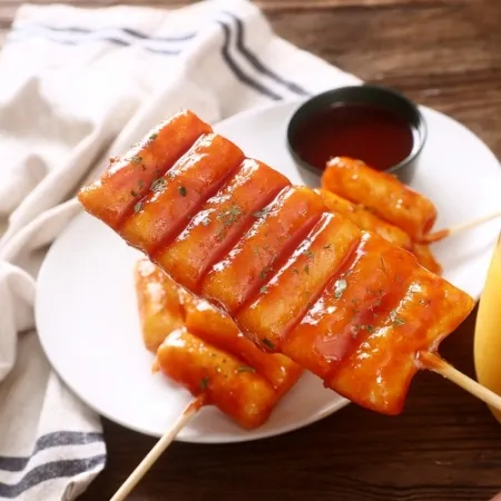 쌀떡꼬치 1.3kg 대용량 간식 휴게소 간편조리