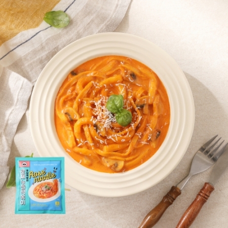 로제 누들 떡볶이 500g 떡볶이 밀키트 분식 야식 술안주 호프