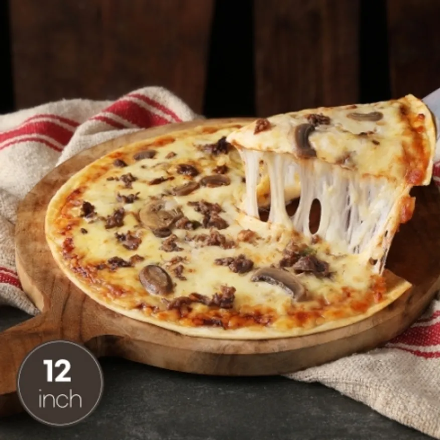 불고기 씬크러스트피자 12인치 430g 술안주 호프 밀키트 간편식 간식 이미지