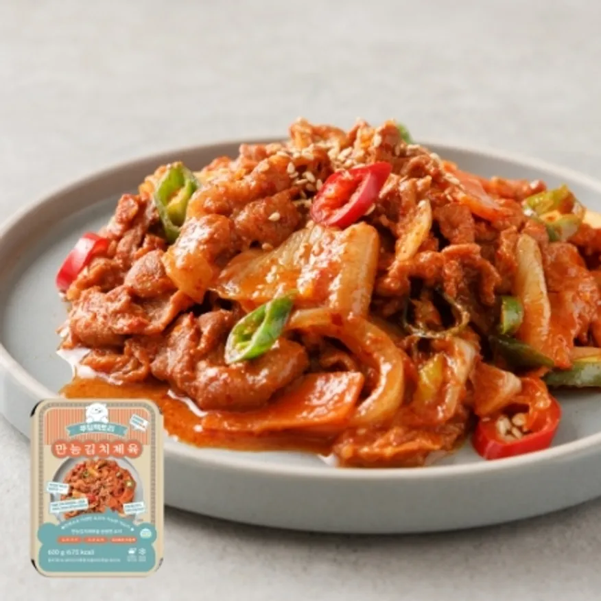 만능김치제육 560g_제조사변경,스펙 리뉴얼 밀키트 간편식 캠핑 술안주 이미지