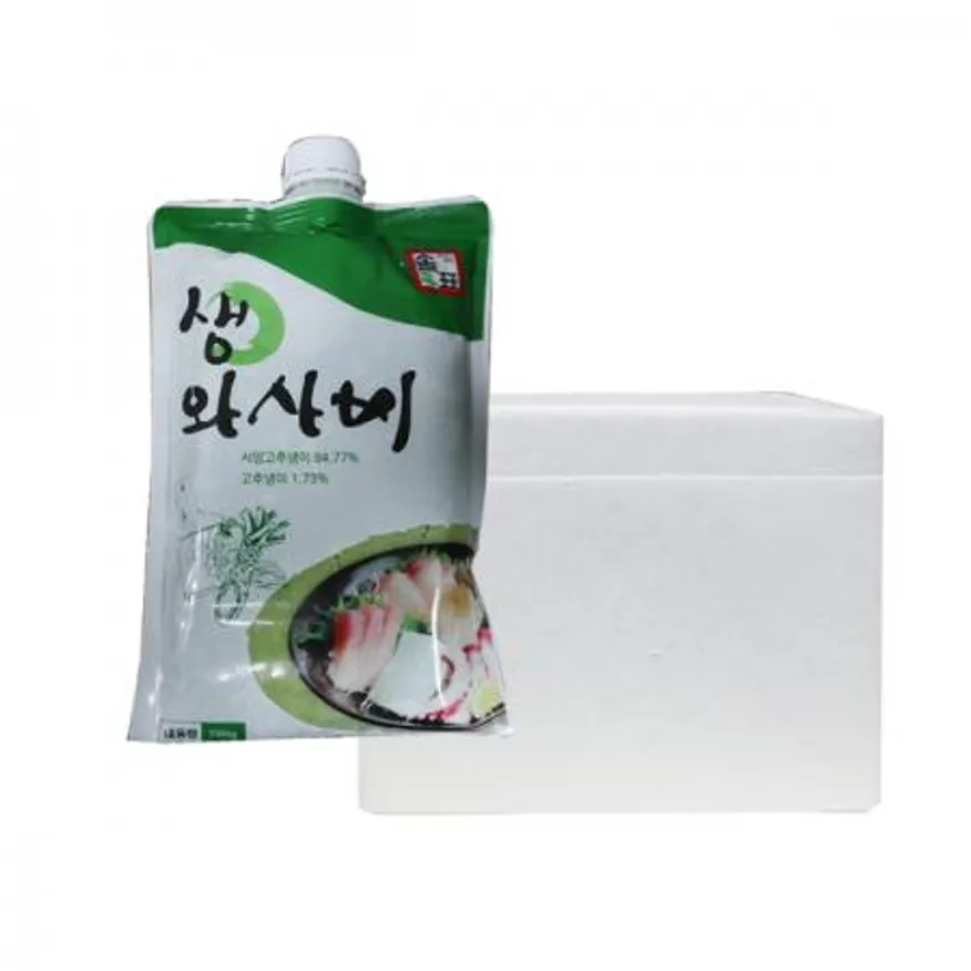 솔표 생와사비700g 12개 1박스 고추냉이86.5% 이미지