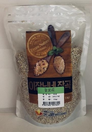국산 늘보리 1kg 1개