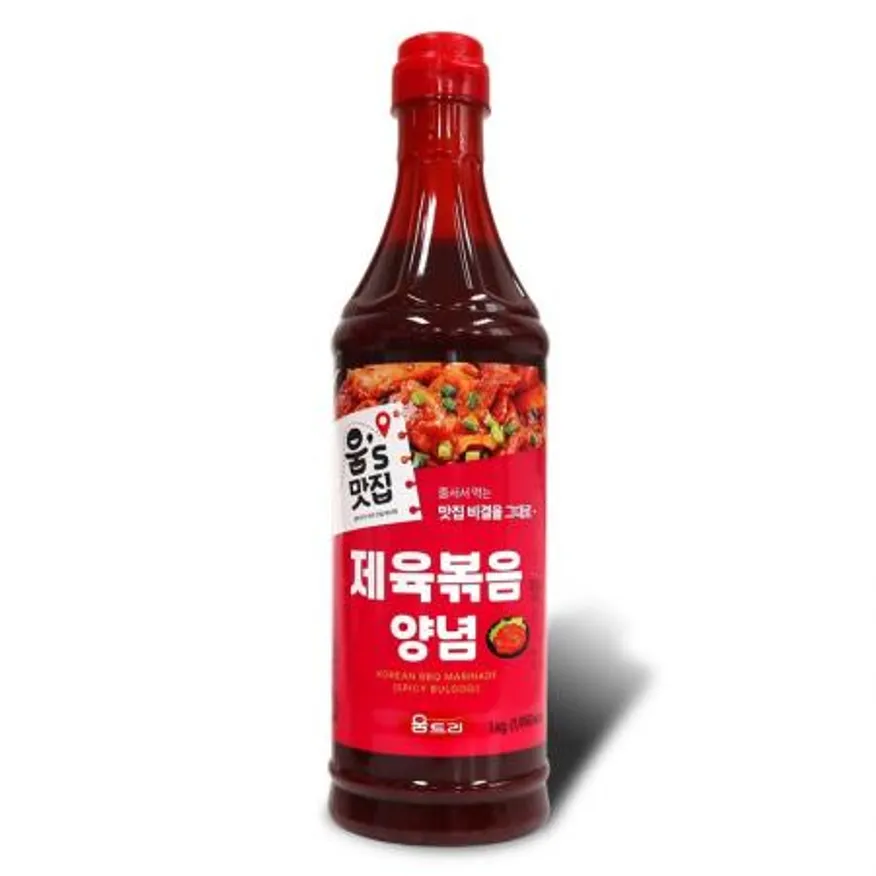 움트리 제육볶음양념1kg 10개 1박스 이미지