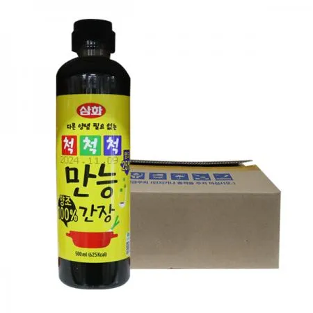 삼화 만능간장500ml 24개 1박스 이미지
