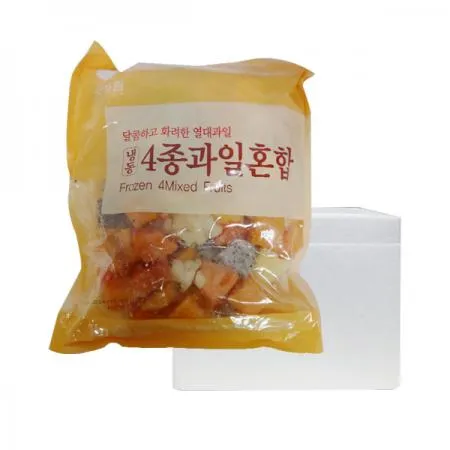 세미원 냉동4종과일혼합1kg 10개 1박스