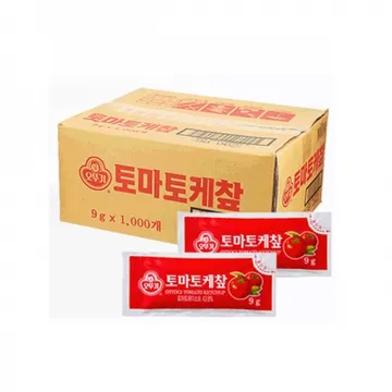 오뚜기 토마토케찹9g 1000개 1박스