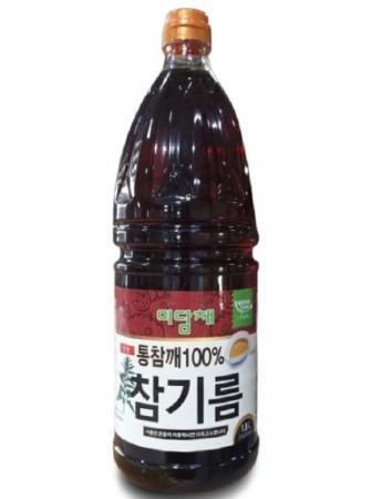 미담채 통참깨100%참기름1.8L 1개